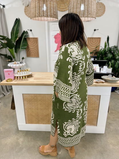 The Bohemian Midi Dress