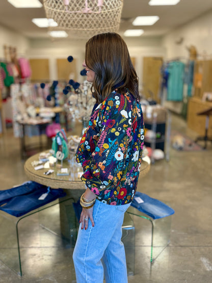 Field Of Poppy Blouse