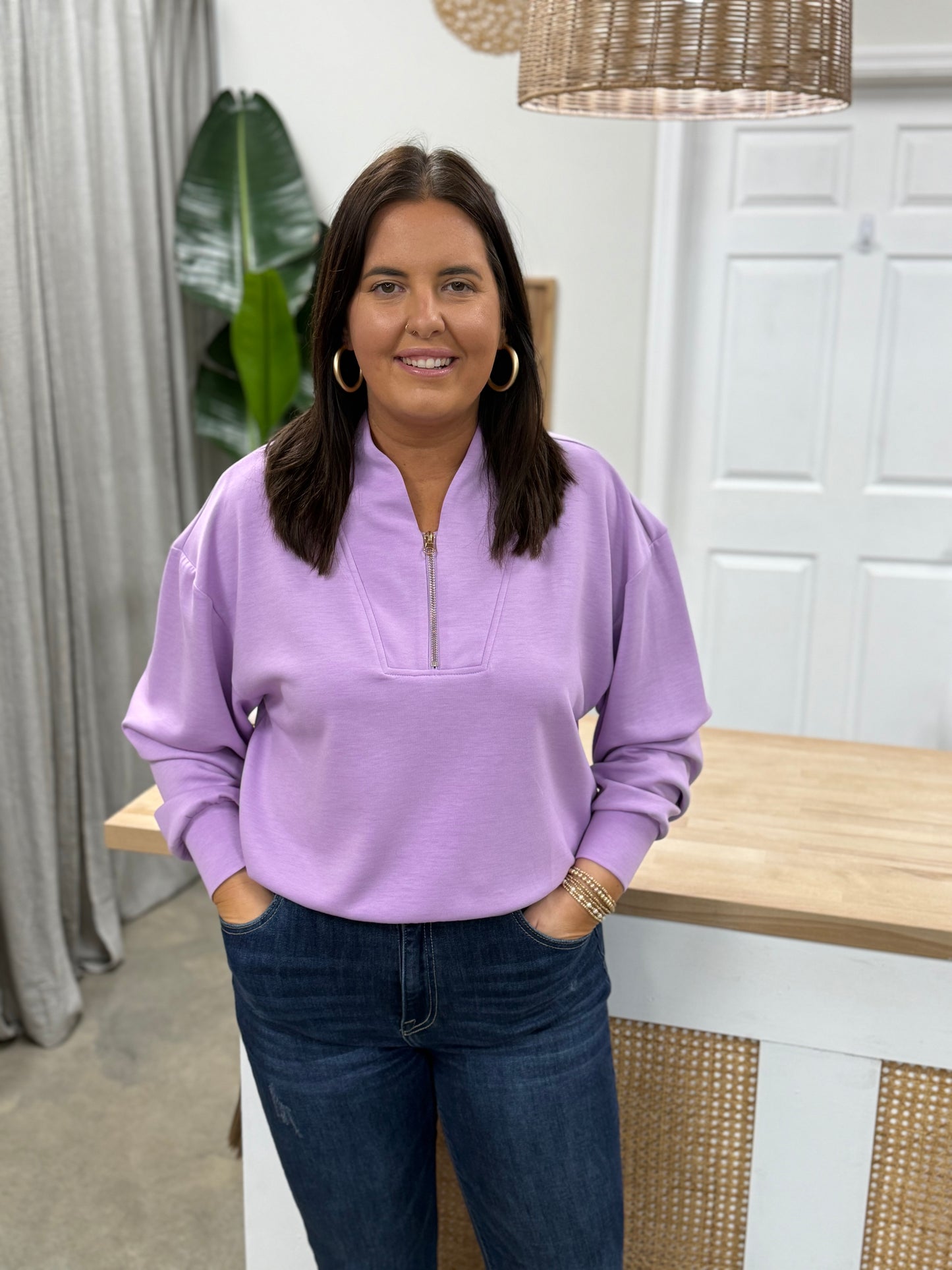 Sitting On the Side line Scuba Pullover