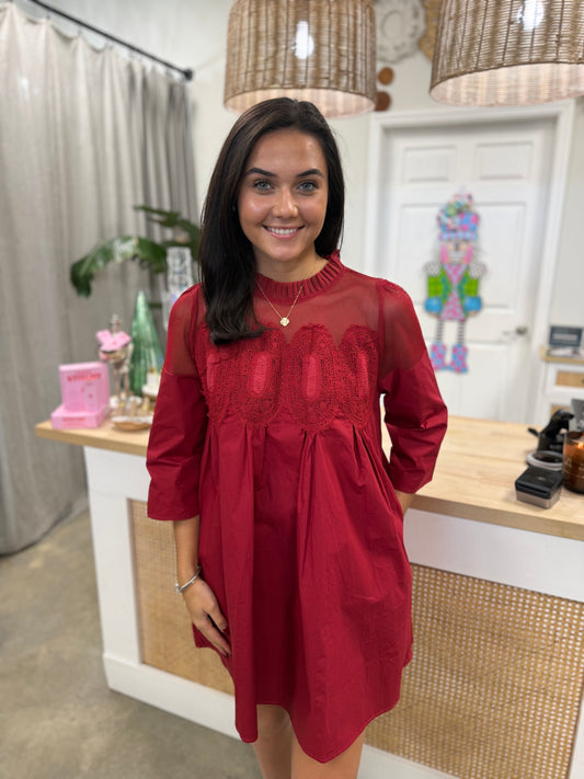 The Bethany Babydoll Dress