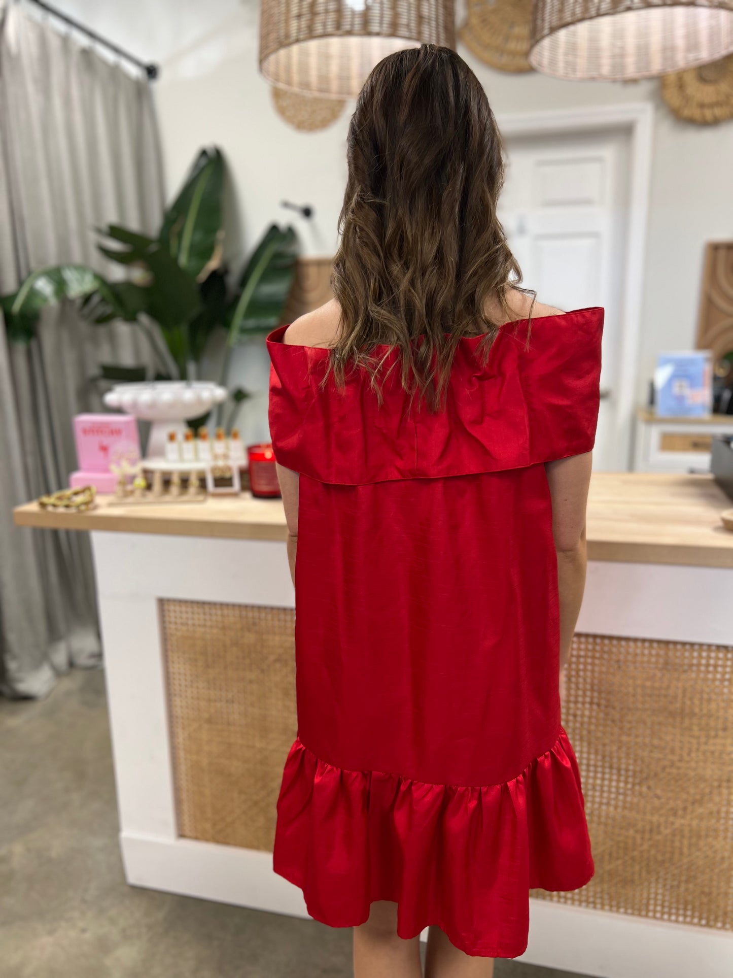 Wrap Me like a Present Holiday Dress