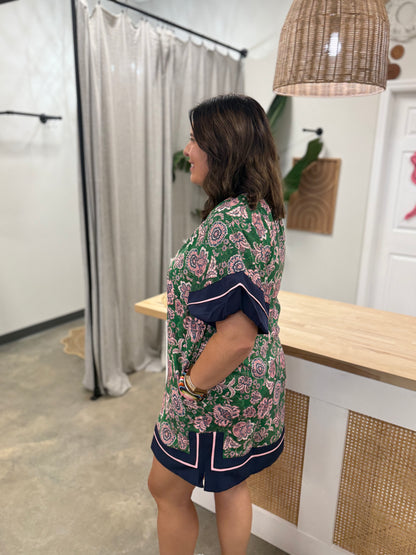 The Arlie Garden Mini Dress