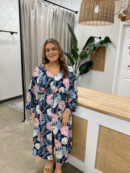 The Tropic Kimono Dress