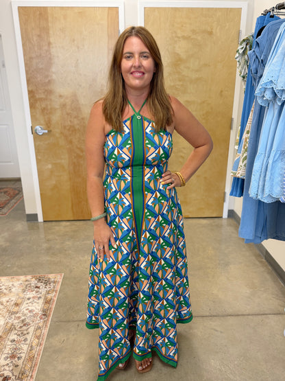 The Silk Scarf Midi Dress