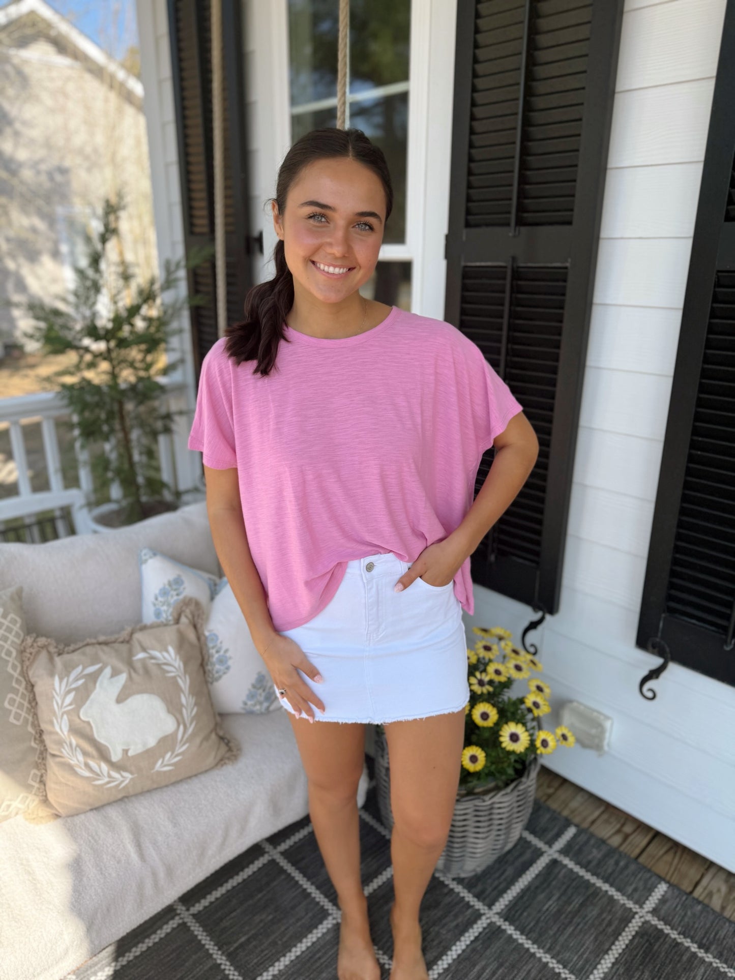 Kick the Dust Up Mini Skirt