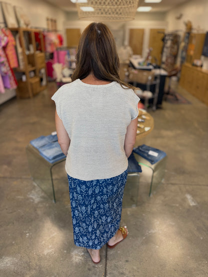 Finn' Around Print Skirt