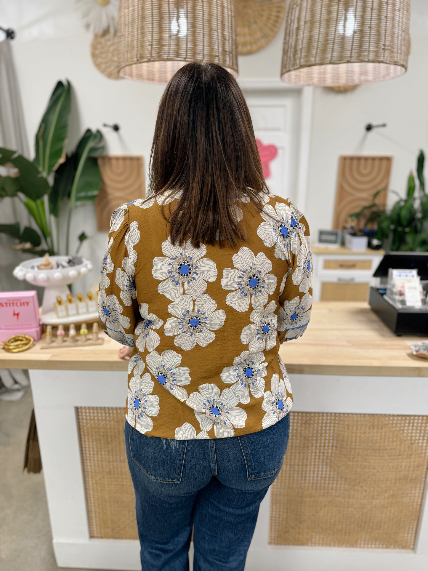 The Kelley Floral Blouse