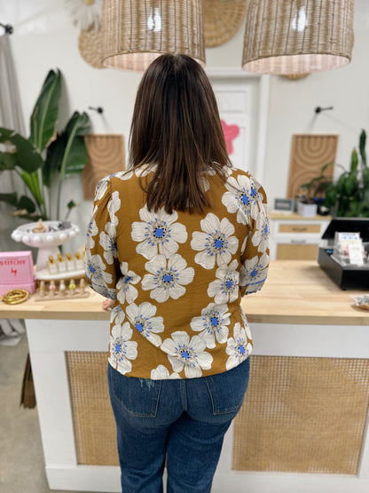 The Kelley Floral Blouse