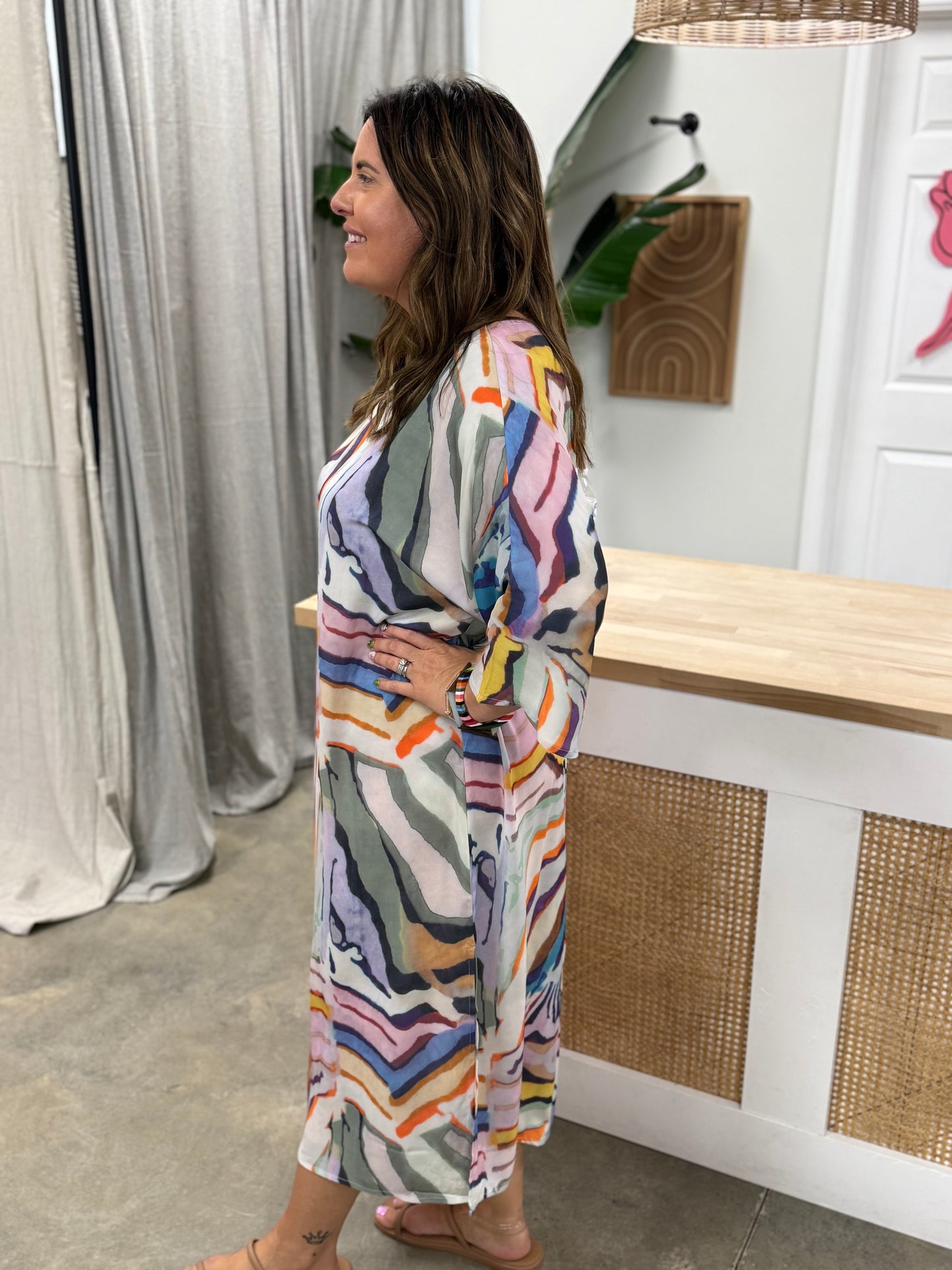 The Groovy Caftan Maxi Dress