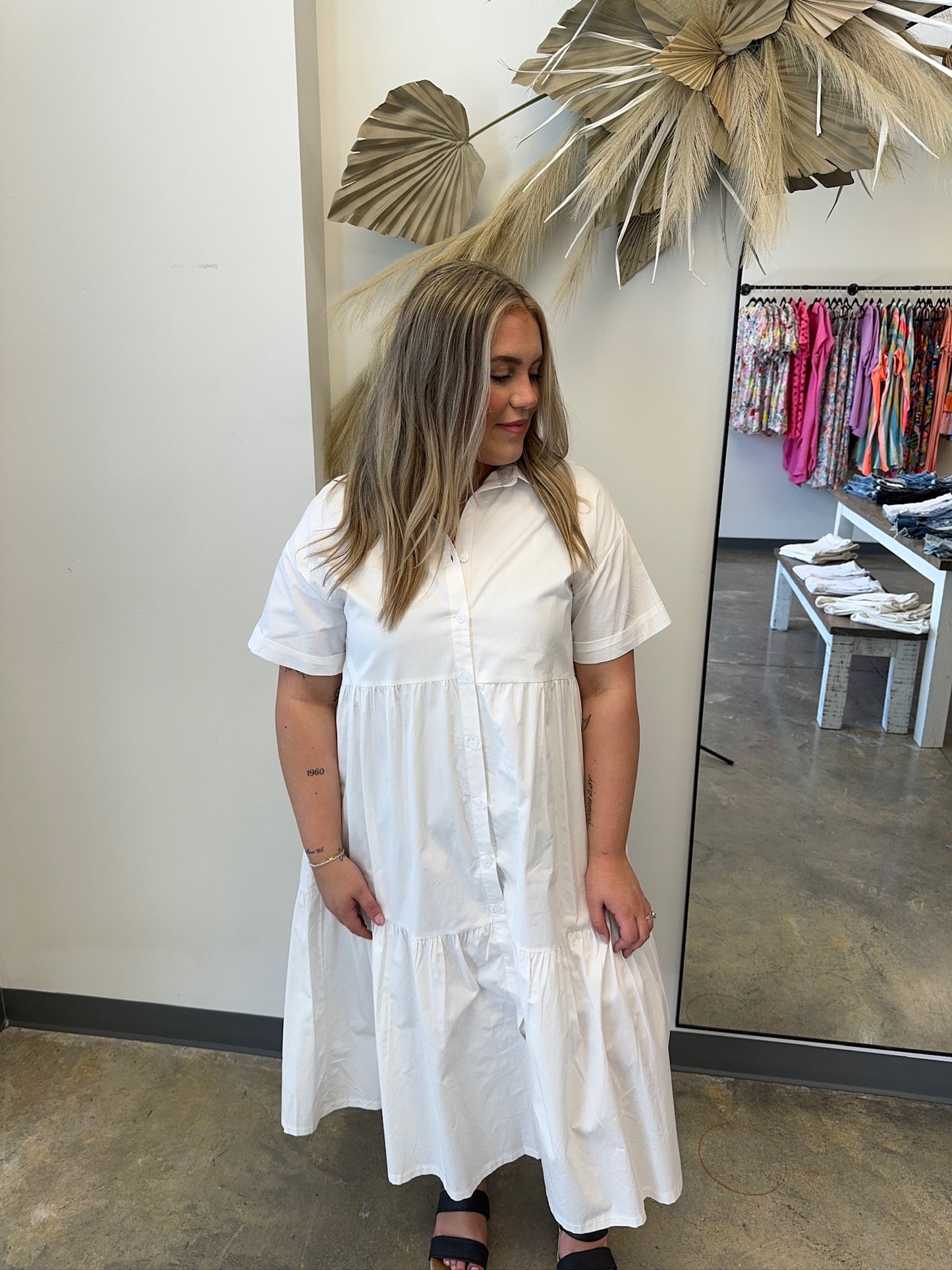 Coastal Grandma Dress