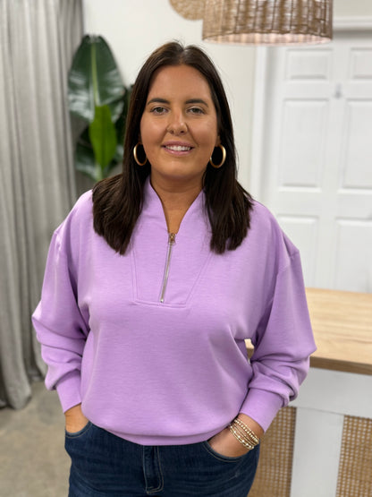 Sitting On the Side line Scuba Pullover