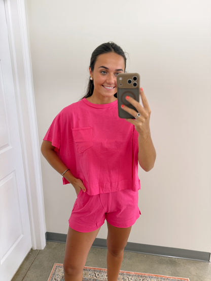 The Grocery Getter Set-Hot Pink