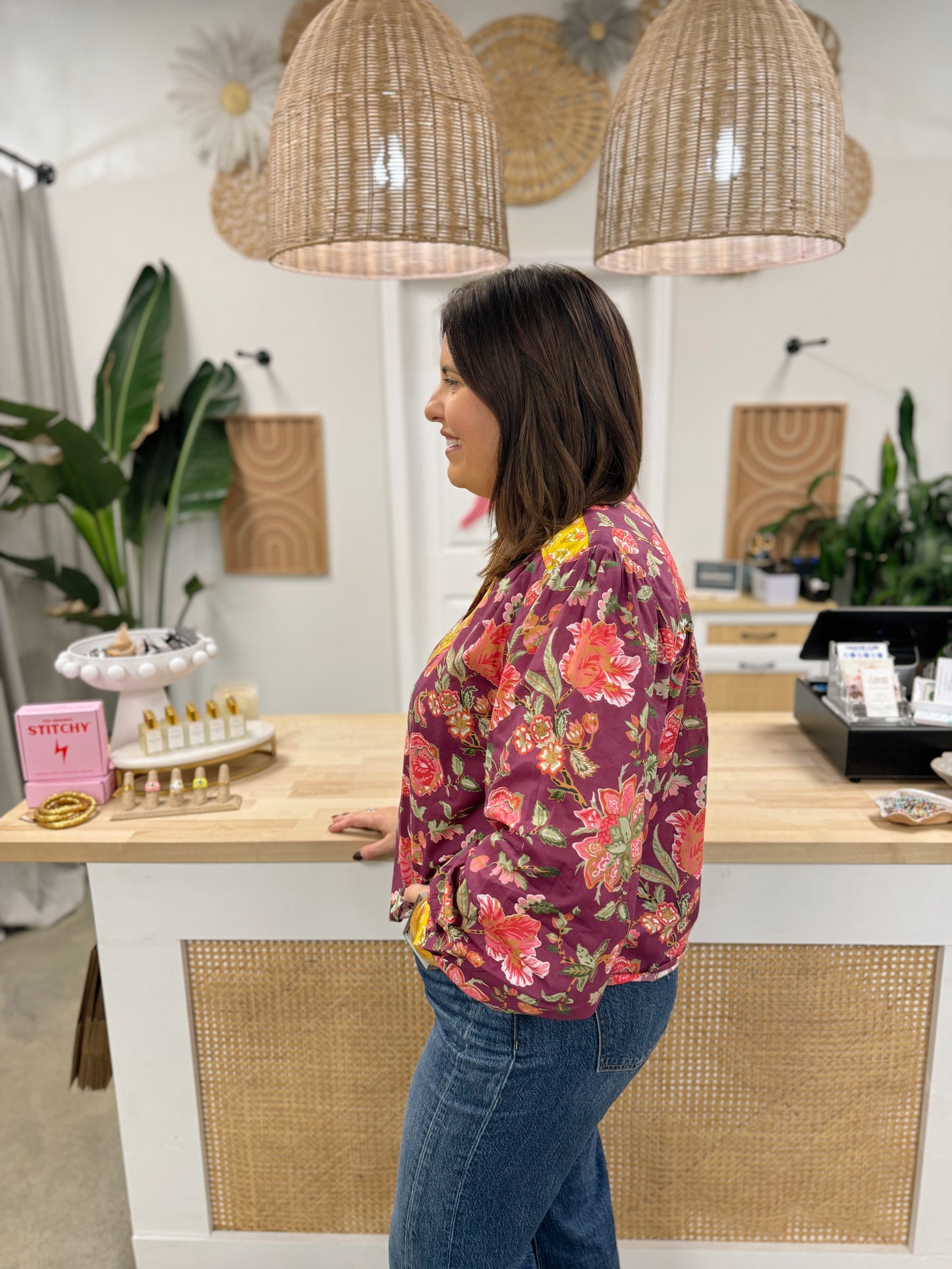 The Brooklyn Print Blouse