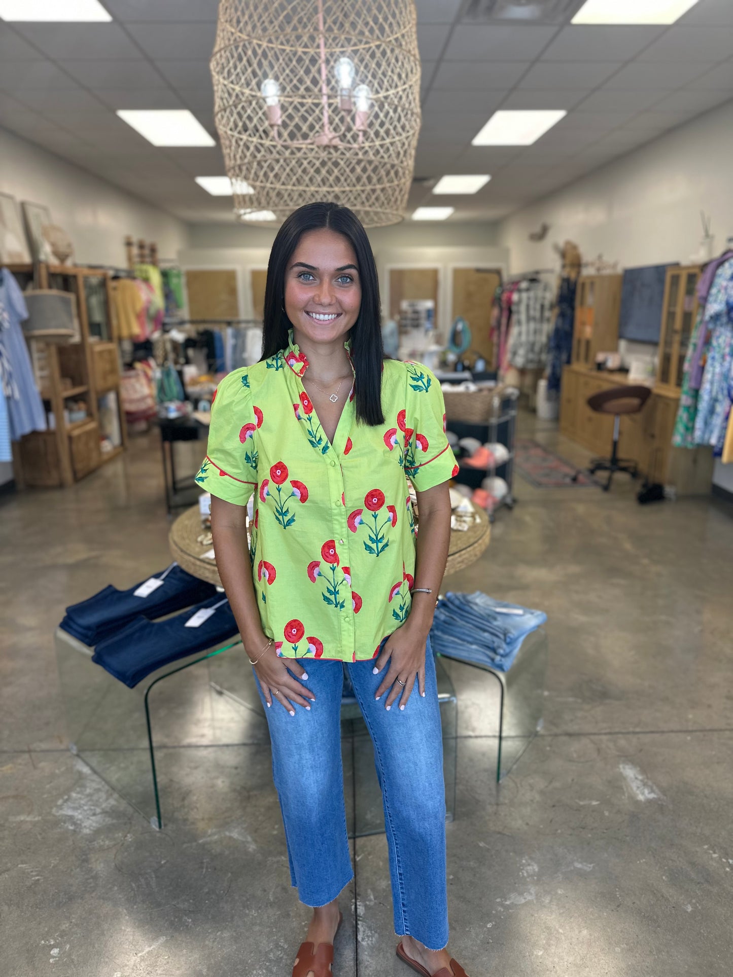 The Tiley Floral Blouse