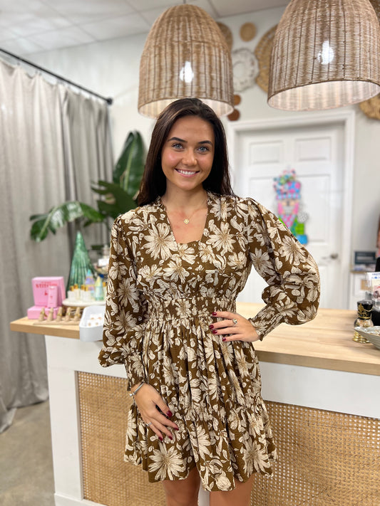 The Evenlyn Brooke Mini Dress