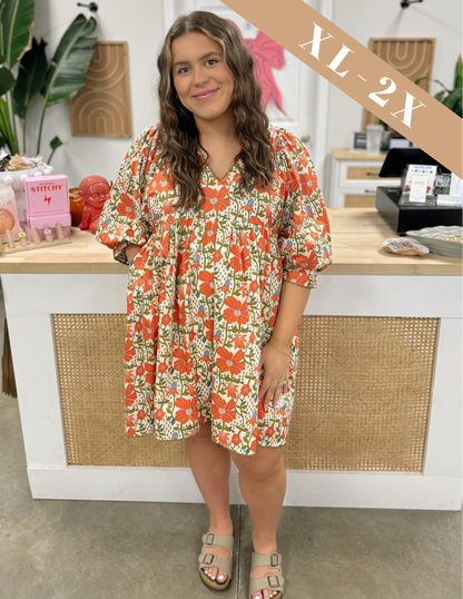 The Poppy Mini Dress Curvy