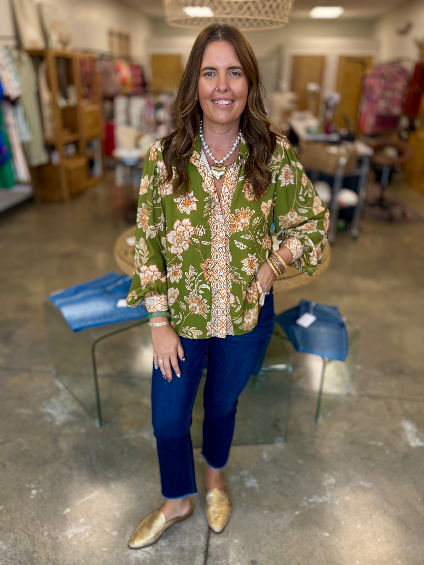 The Alyssa Button Down Top