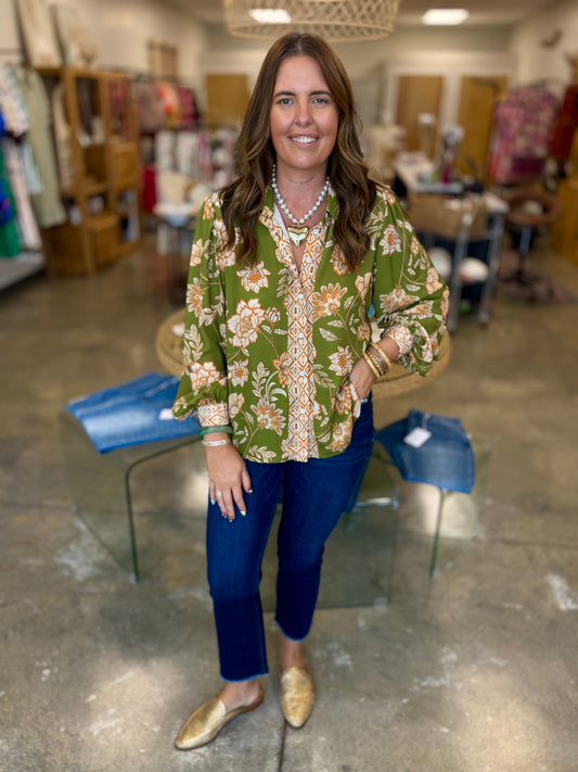 The Alyssa Button Down Top