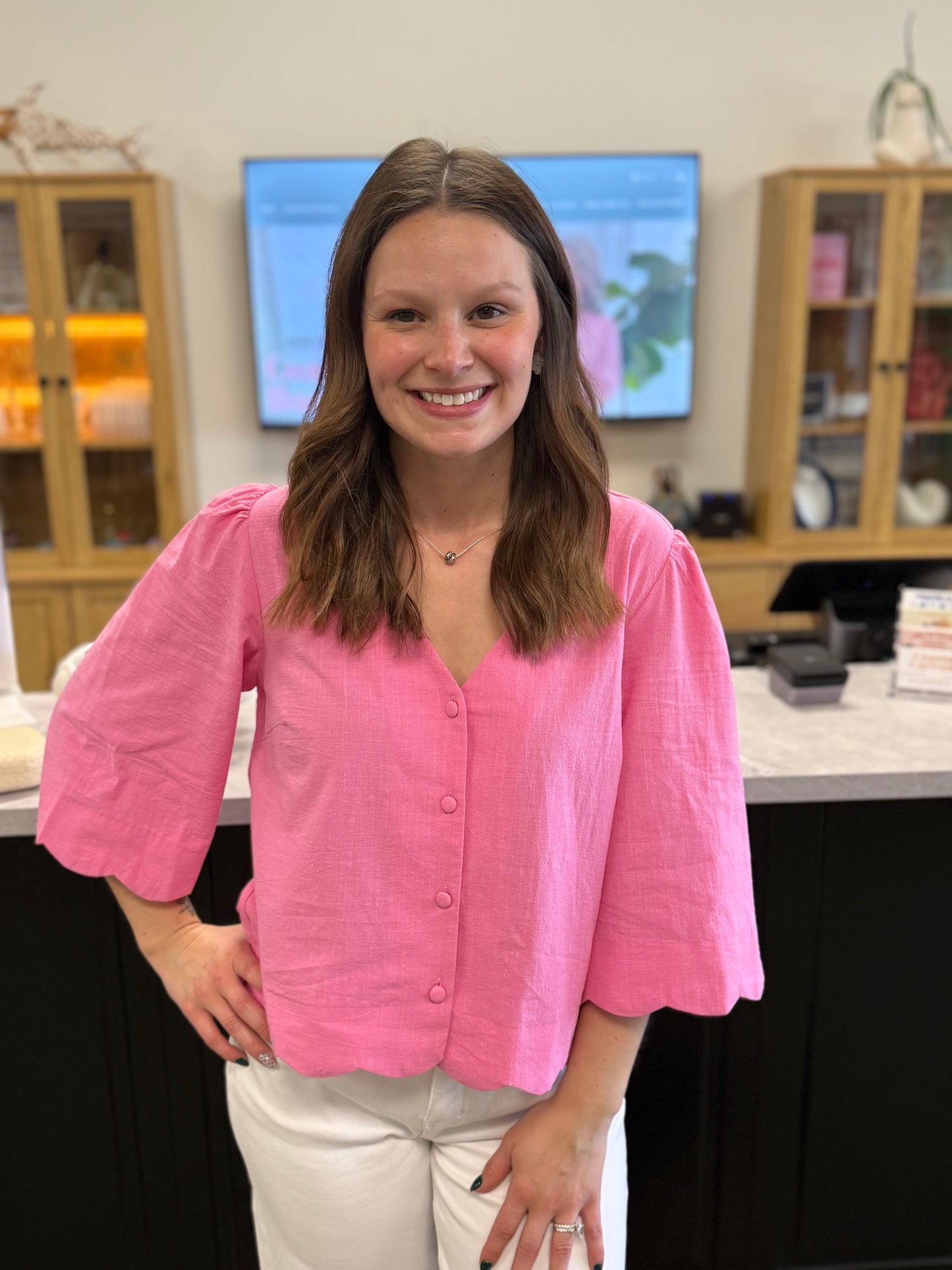 Soft Around the Edge Button Down
