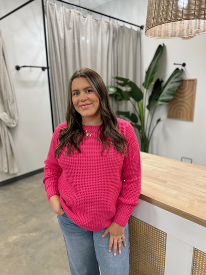 Your Fav Waffle Sweater