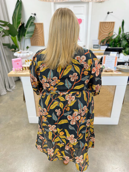 The Becca Midi Dress Curvy