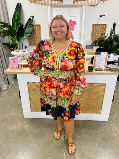 The Flow Boho Mini Dress Curvy