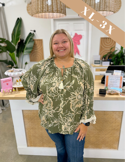 The Reba Blouse Curvy