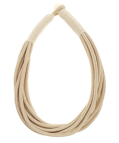 Colored Rope Necklace