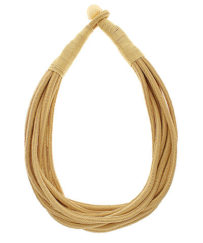 Colored Rope Necklace