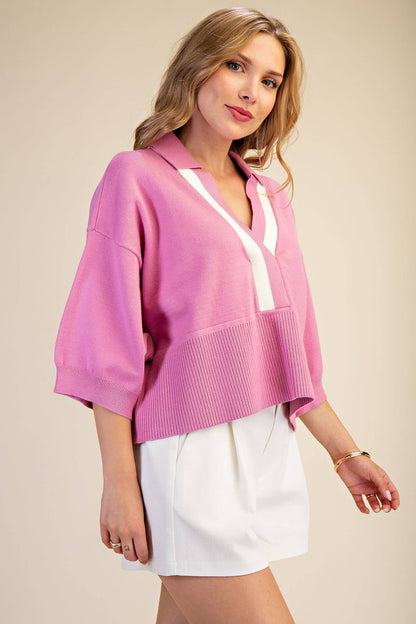 The Connie Sweater Top