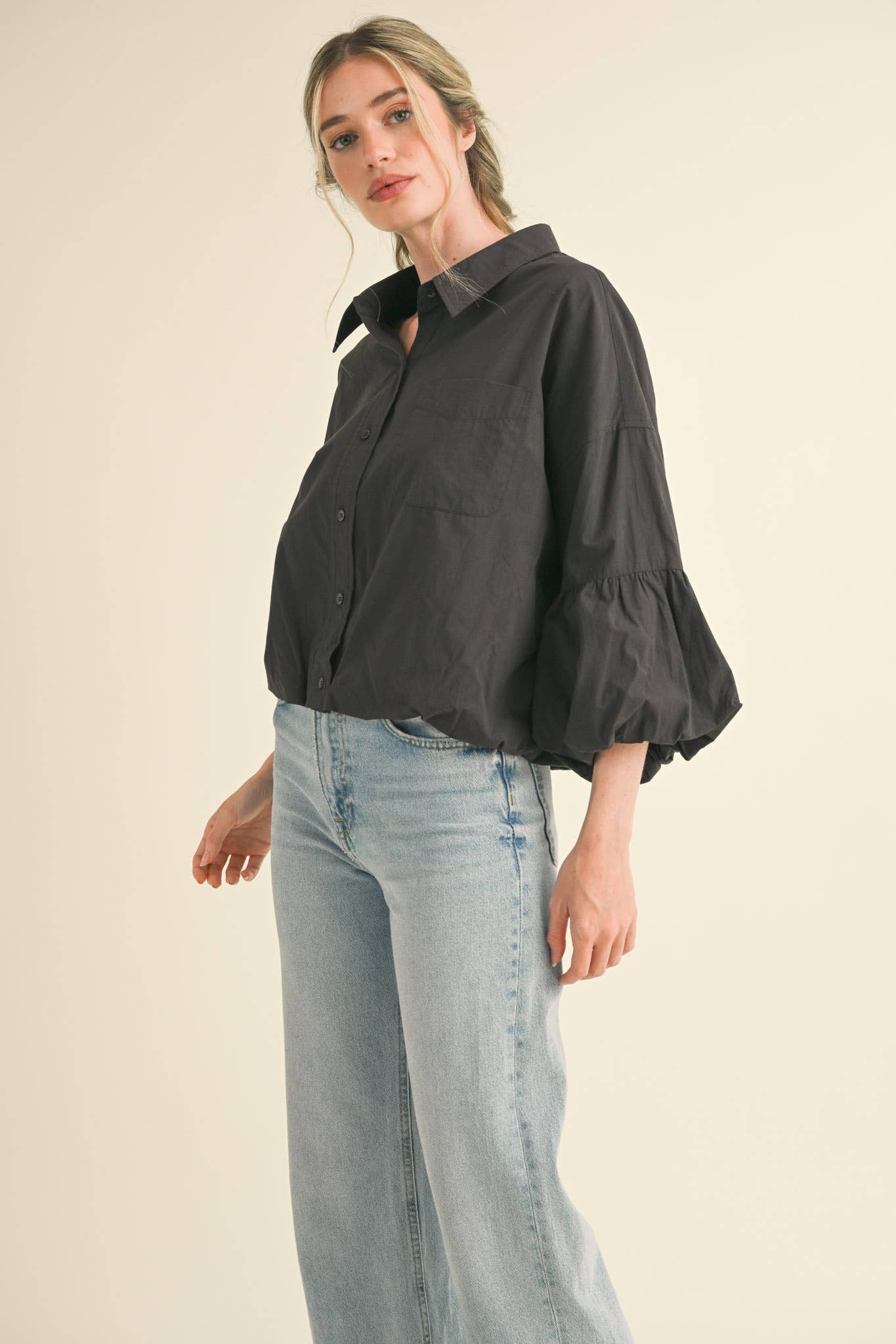 The Abby Button Down Blouse