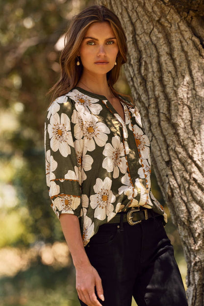 The Kelley Floral Blouse