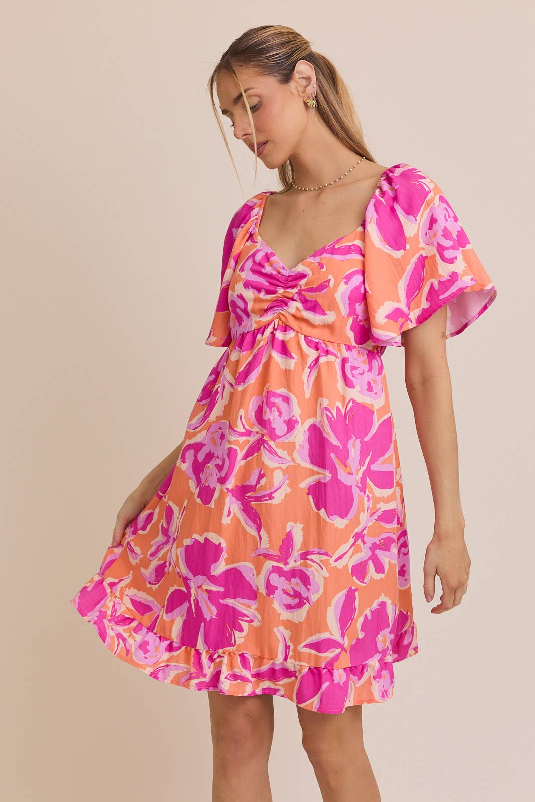 Pink In The Tropics Dress