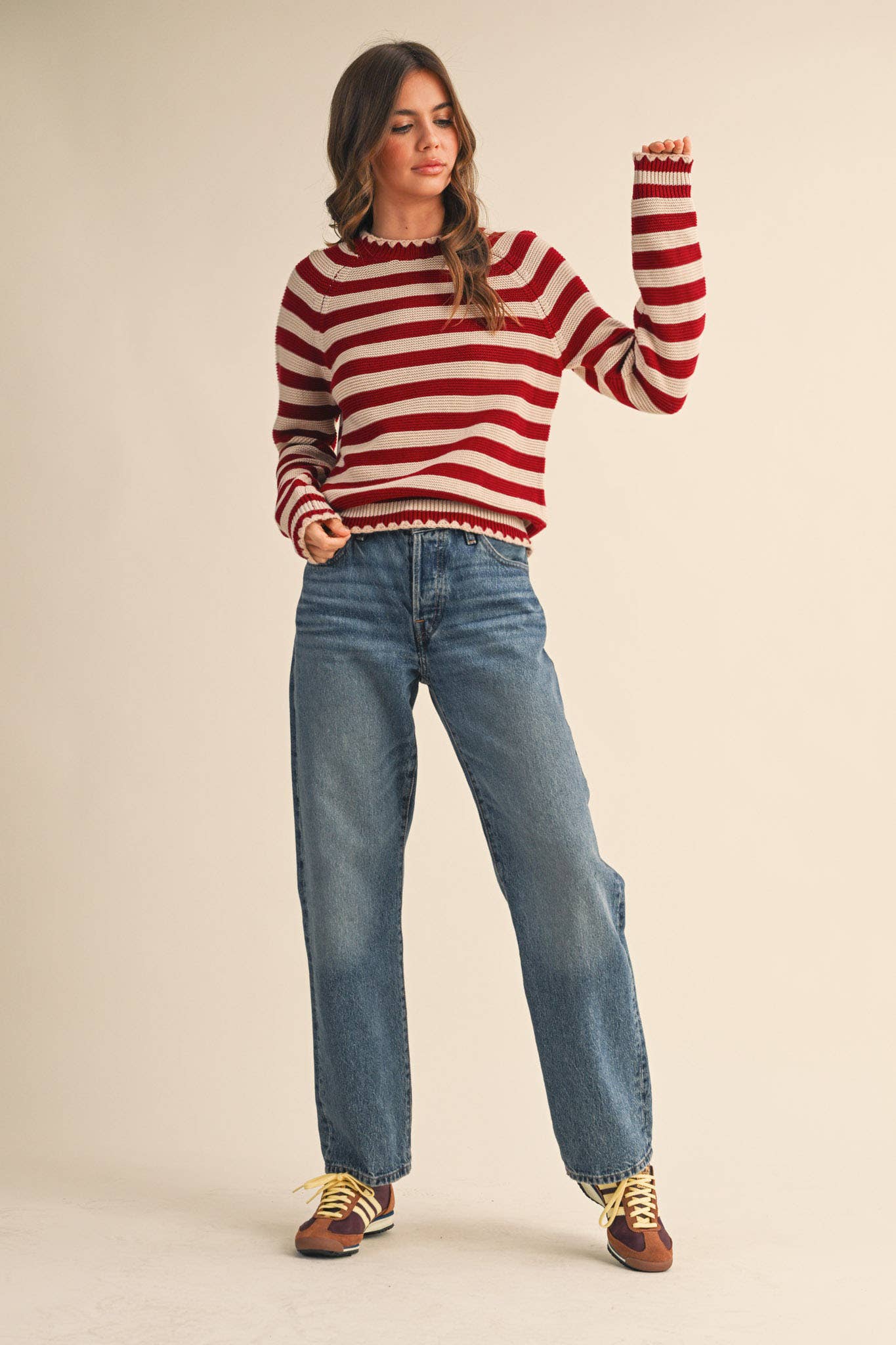 Crimson and Dreamy Sweater