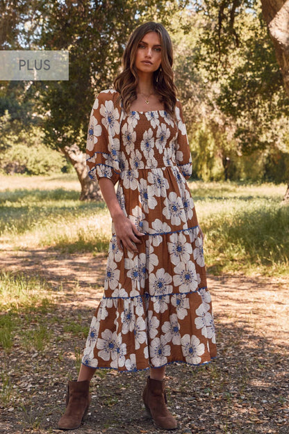 The Kelley Midi Dress Curvy