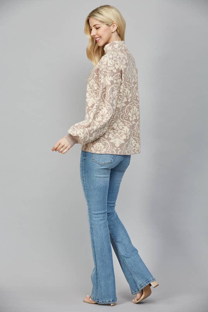 The Lindsey Print Sweater
