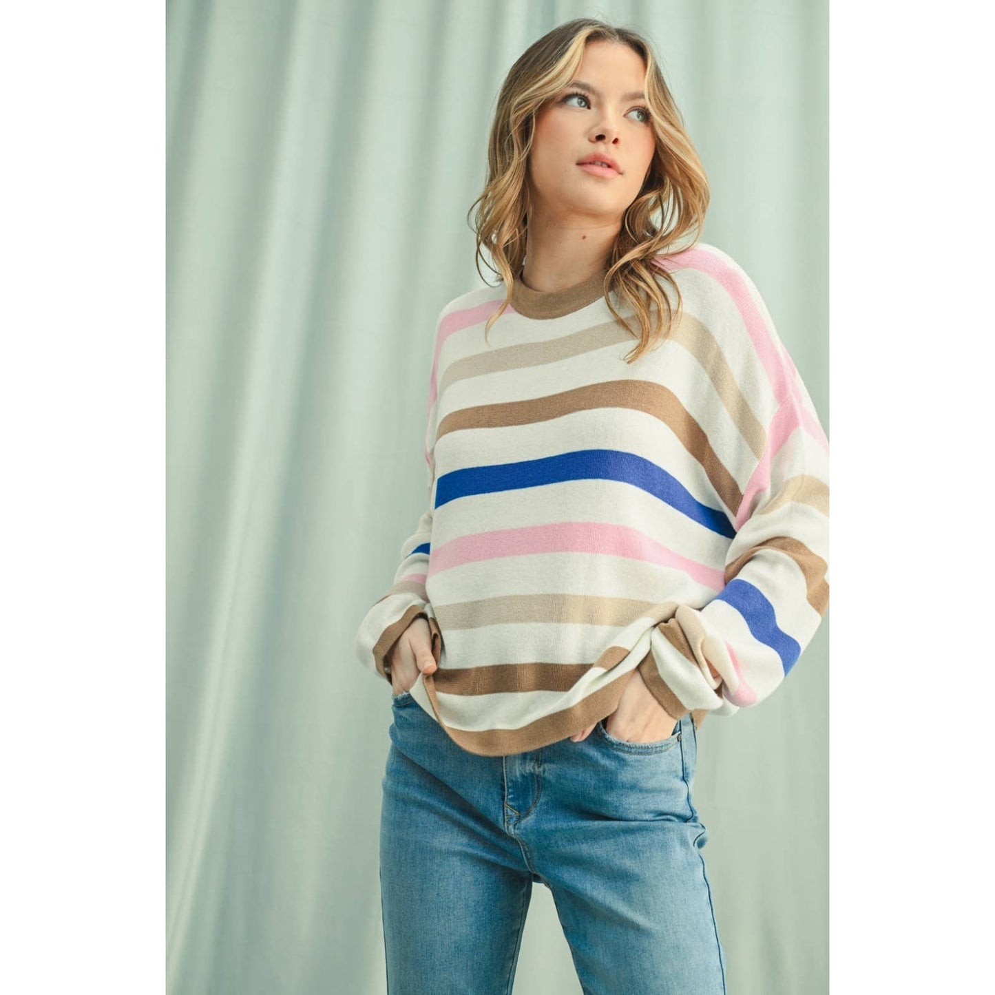 The Fall Striped Sweater