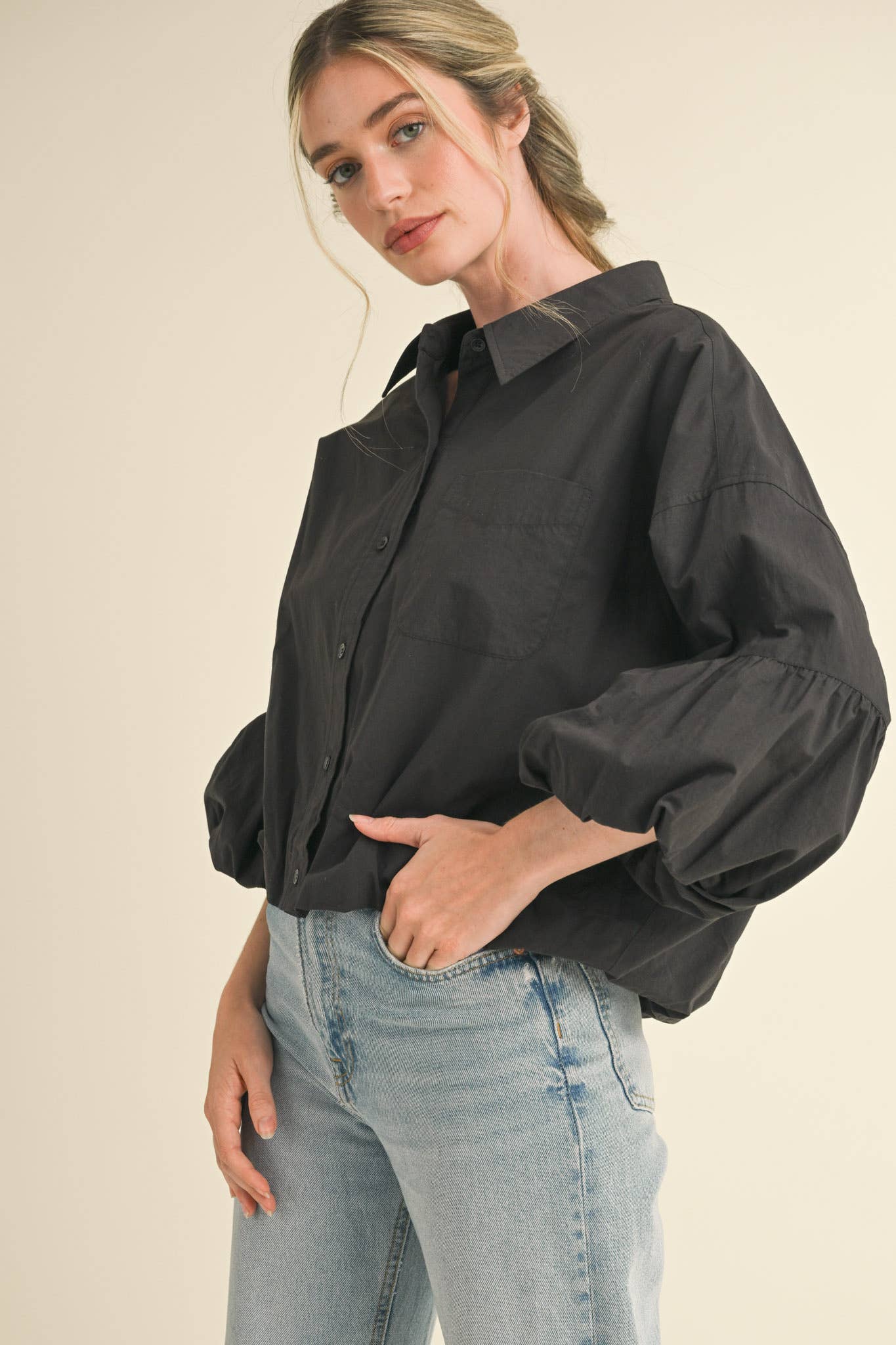 The Abby Button Down Blouse
