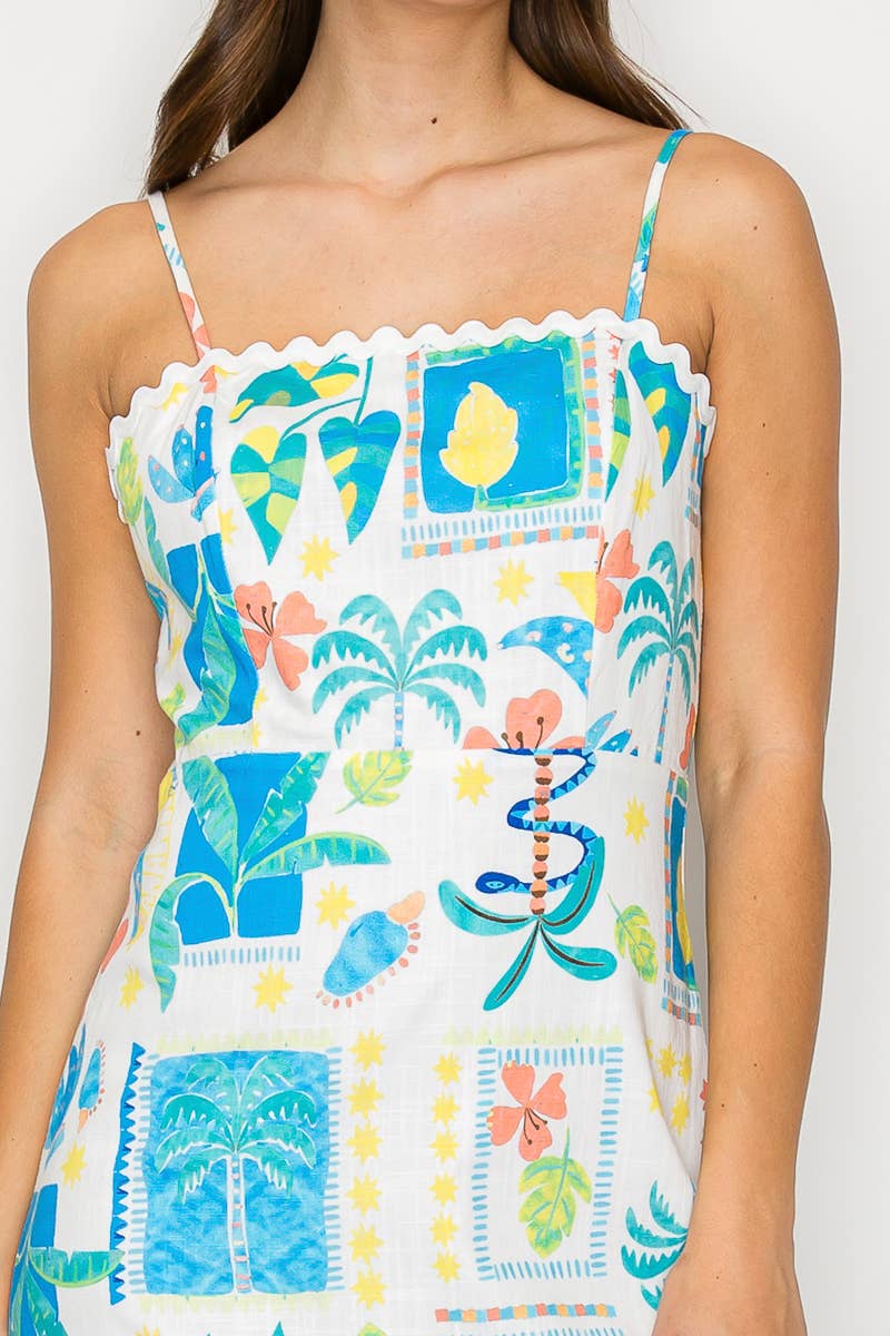 The Palm Bay Mini Dress
