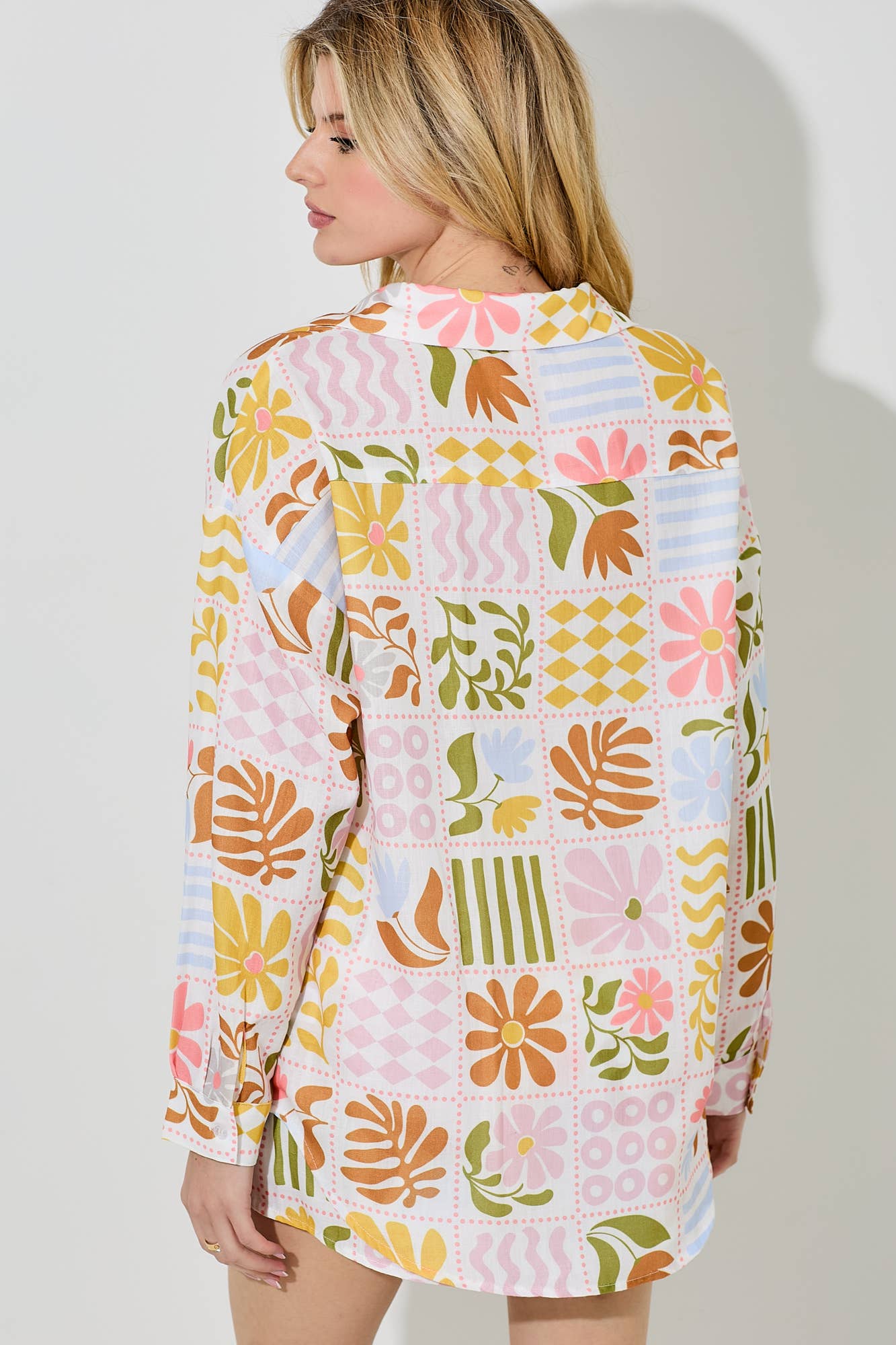 Speaking Greek Button Down Shirt