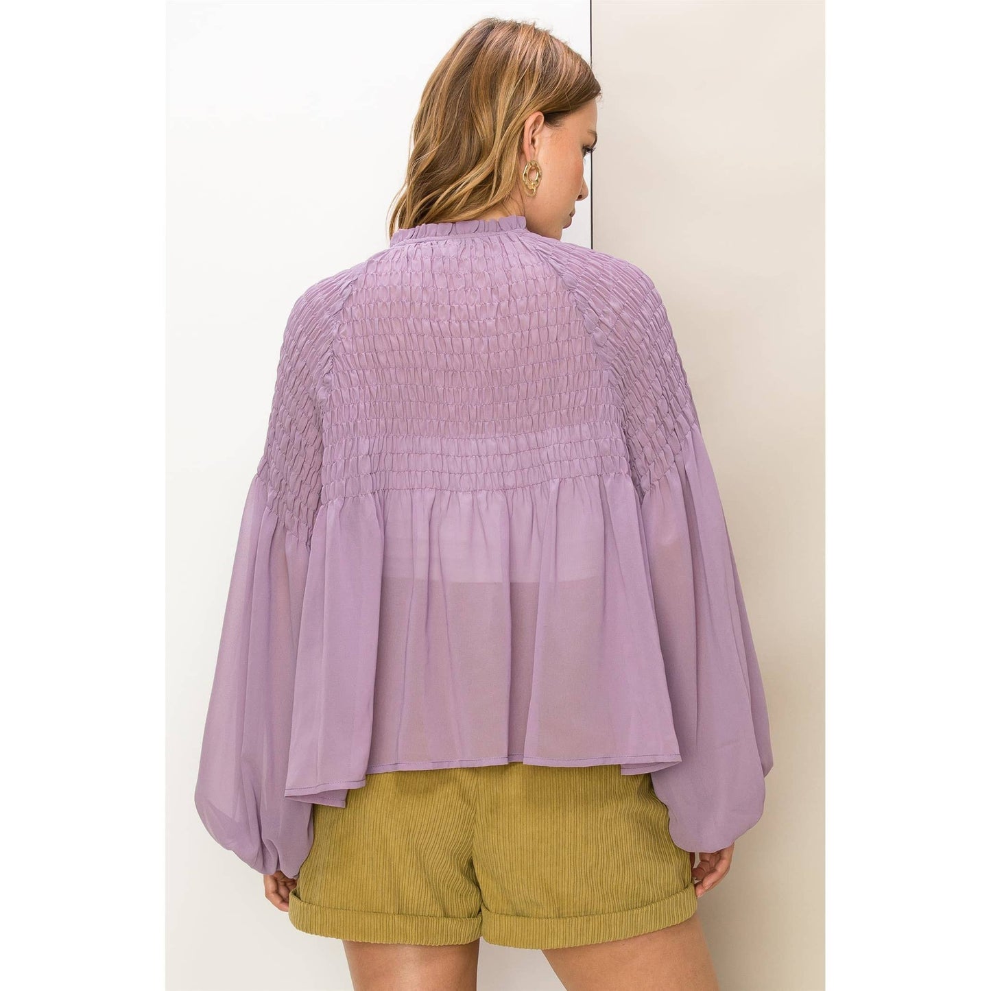 The Lavender Juilette Top