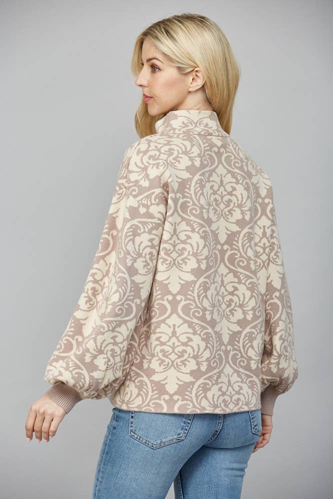 The Lindsey Print Sweater