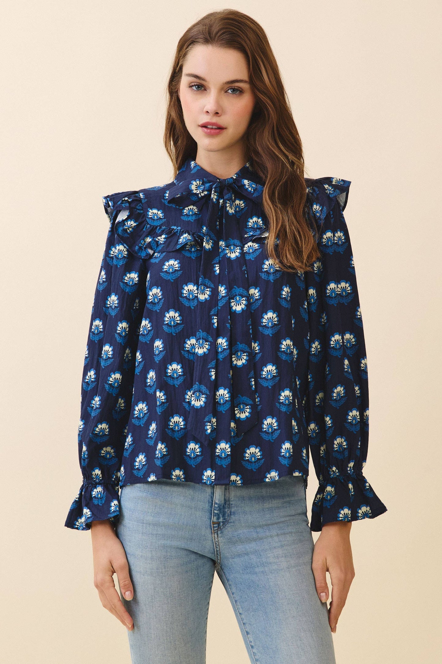 The Liza Button Down Blouse