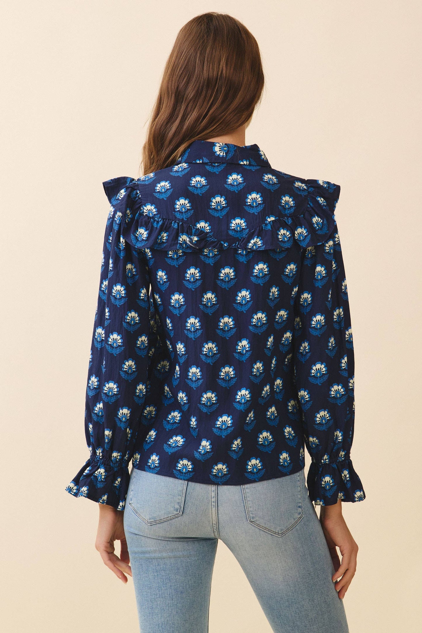 The Liza Button Down Blouse