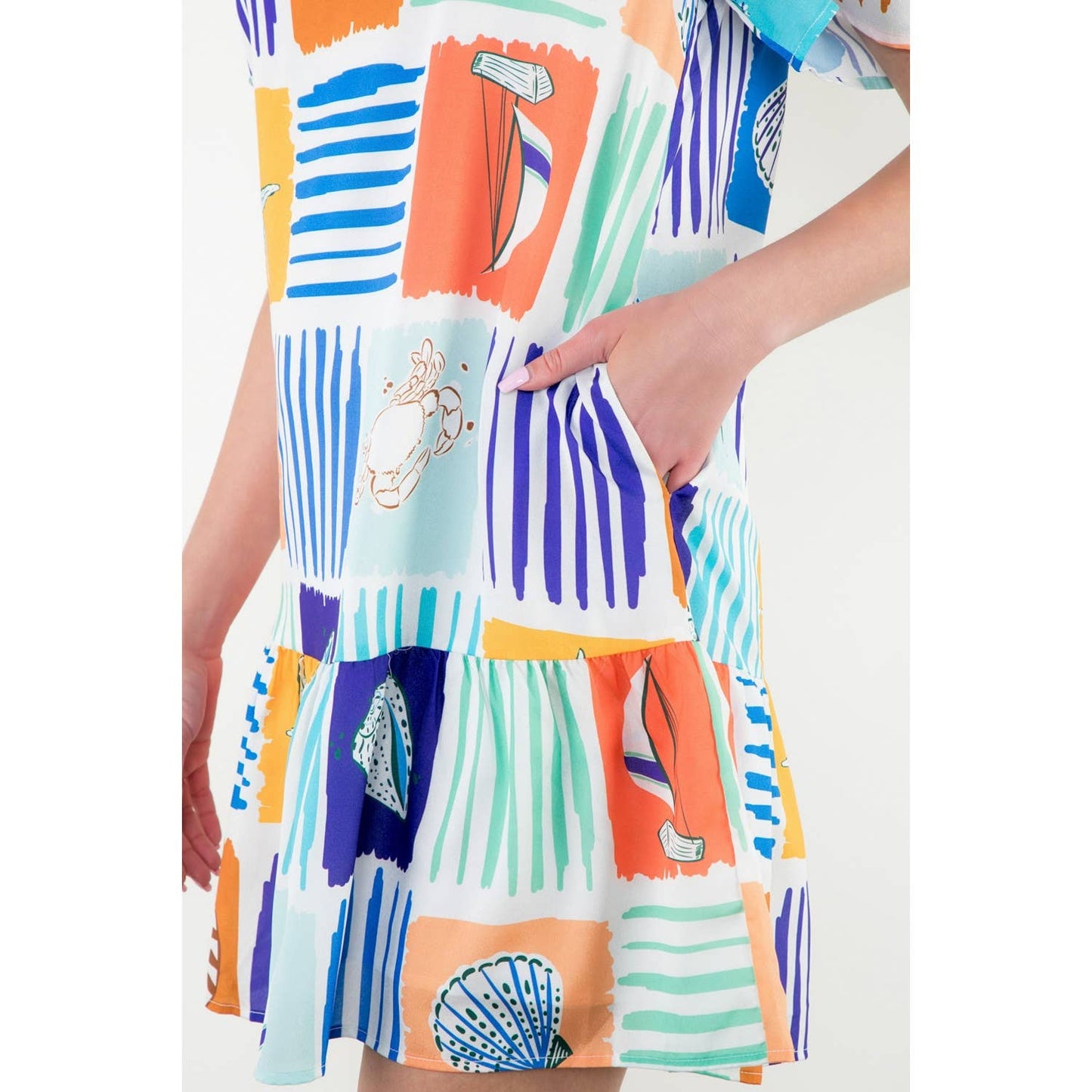 By The Sea Shore Dress