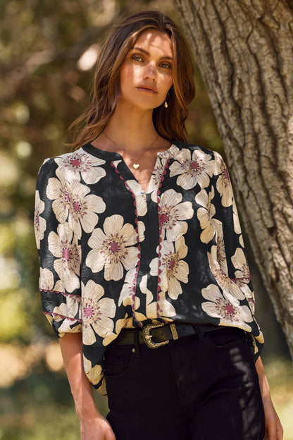 The Kelley Floral Blouse