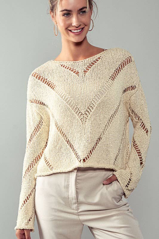 The Beachy Boho Sweater