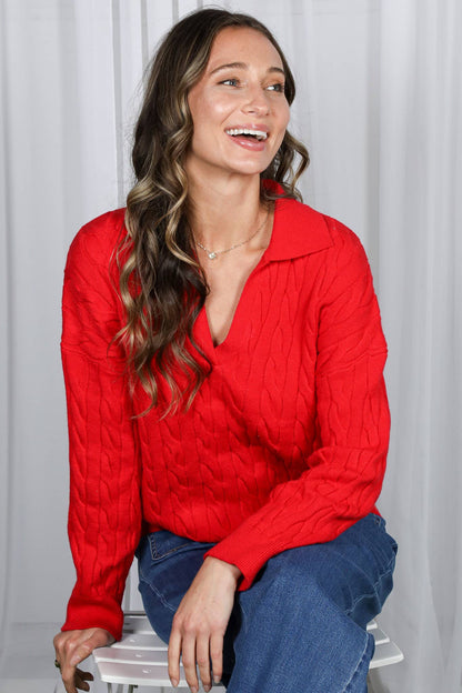 The Vivian V-Neck Sweater