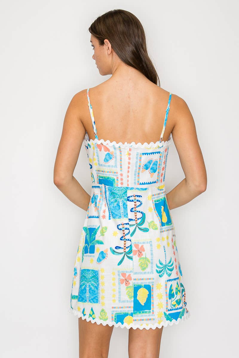 The Palm Bay Mini Dress