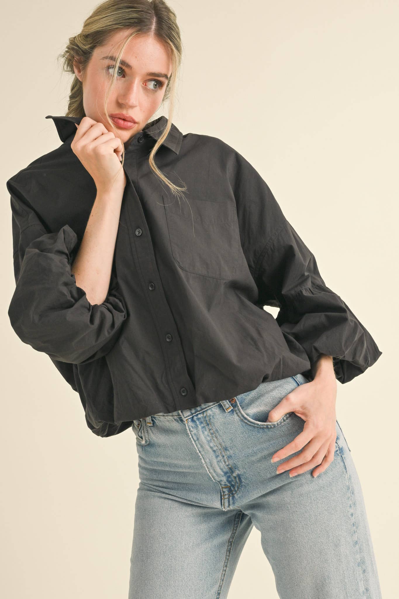 The Abby Button Down Blouse